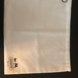 Coach dust bag